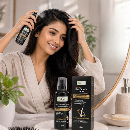 SGF Hair Spray: Nourish & Strengthen with Natural Ingredients