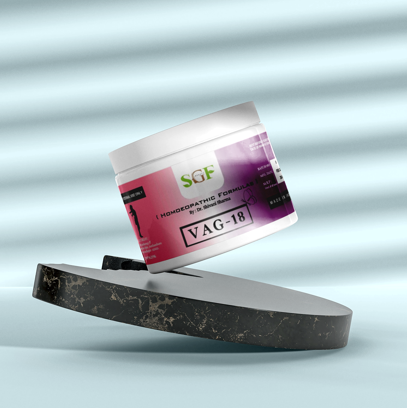 SGF Vag 18 Cream: Restore Vaginal Health, Tightening & Infection-Free