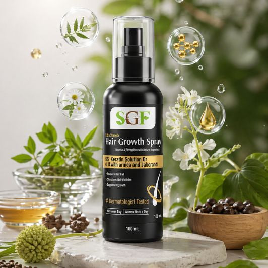 SGF Hair Spray: Nourish & Strengthen with Natural Ingredients