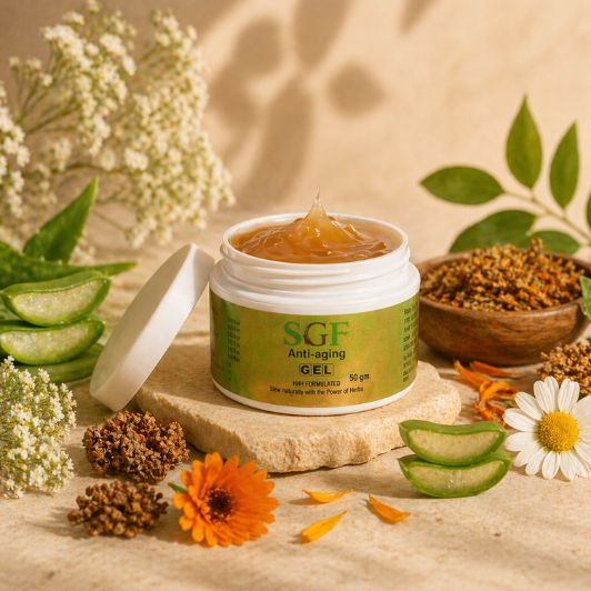 SGF Soothing Facial Gel – Hydrate, Heal & Soothe Your Skin Naturally
