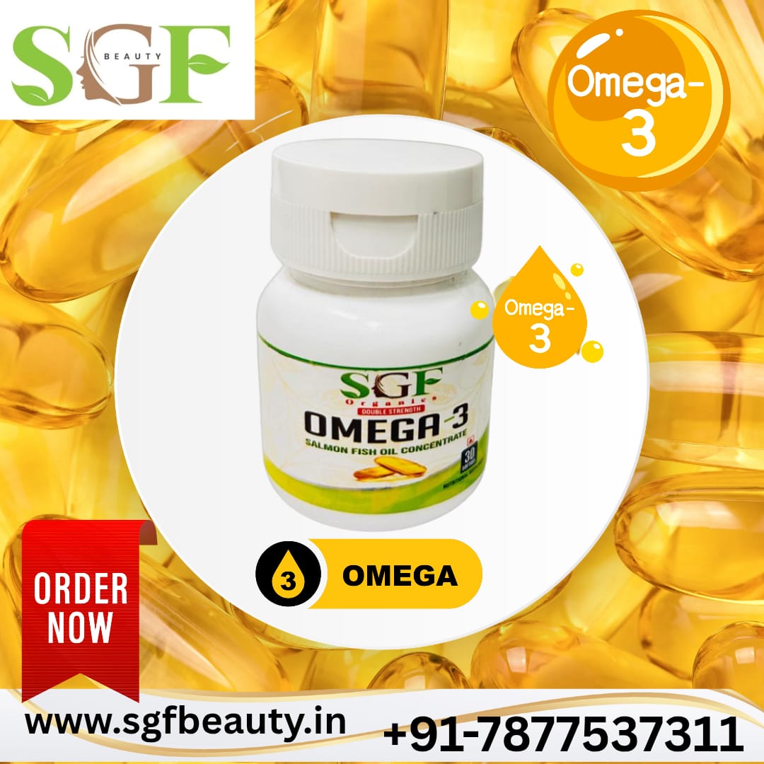 SGF OMEGA 3 softgels contains EPA& DHA ( NUTEACUTICAL)