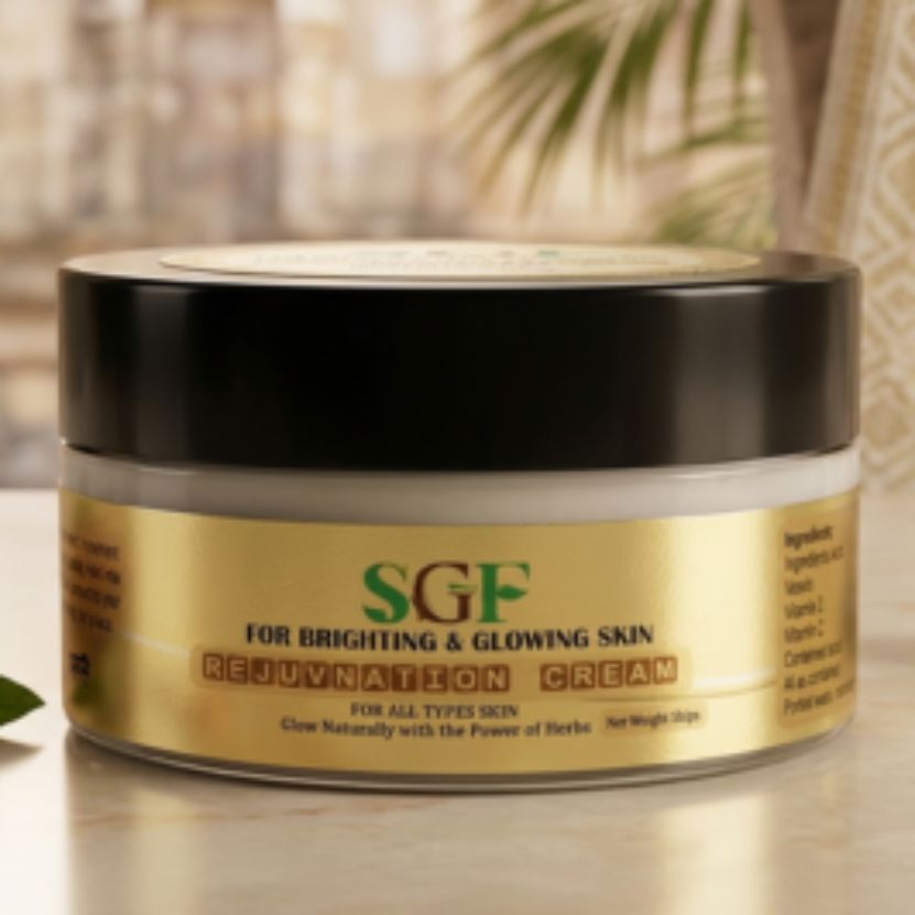 SGF Rejuvenation Cream: Herbal Radiance for Bright, Even Skin