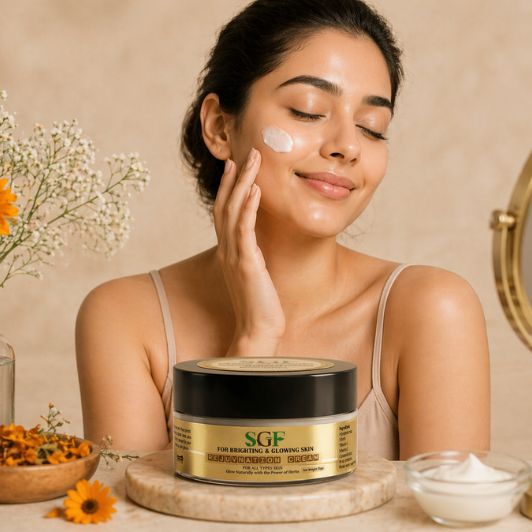 SGF Rejuvenation Cream: Herbal Radiance for Bright, Even Skin