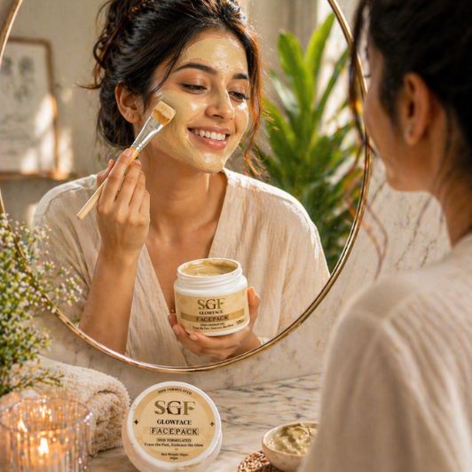 SGF Face Pack: Rejuvenate & Restore Youthful Glow Naturally